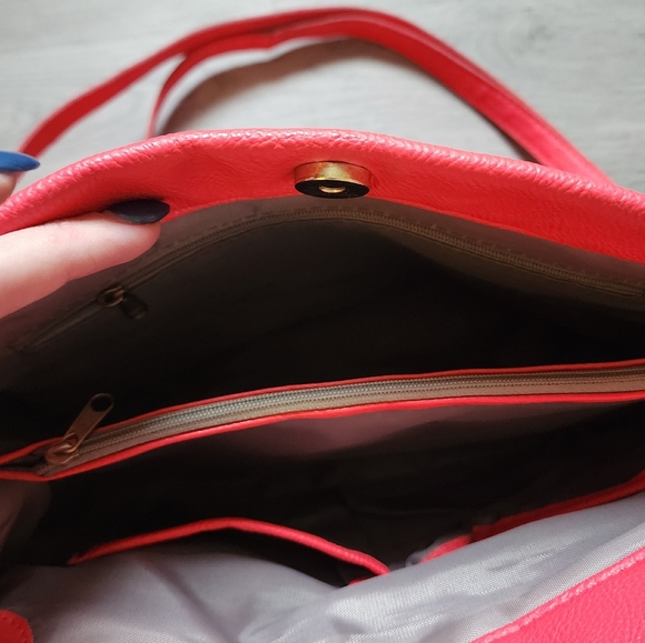 Nicole by Nicole Miller Coral Crossbody Shoulder Tote Casual Everyday Handbag - Picture 9 of 13